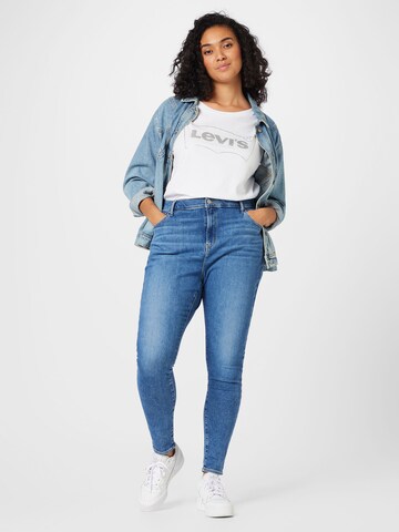 Levi's® Plus Skinny Jeans '720™ High Rise Super Skinny' in Blue