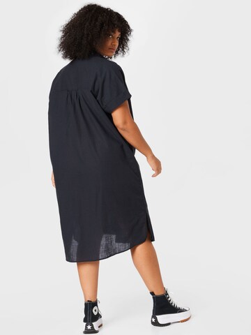 Esprit Curves - Vestido camisero en negro