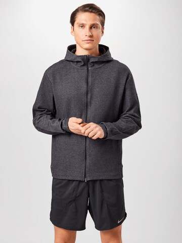 NIKE Sportsweatjacke 'Dry Restore' in Grau: predná strana