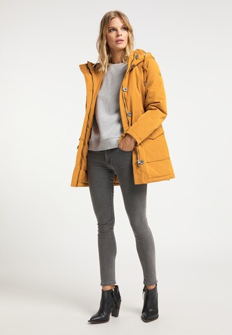 DreiMaster Vintage Winter Parka in Yellow