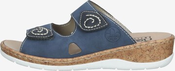 Rieker Pantolette in Blau