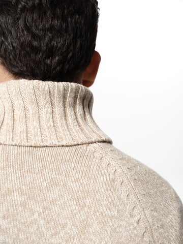 ABOUT YOU x Jaime Lorente Sweater 'Luca' in Beige