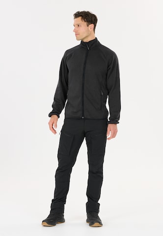 Whistler Athletic fleece jacket 'Wolven' in Black
