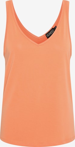 SOAKED IN LUXURY Top 'Columbine' in Orange: front