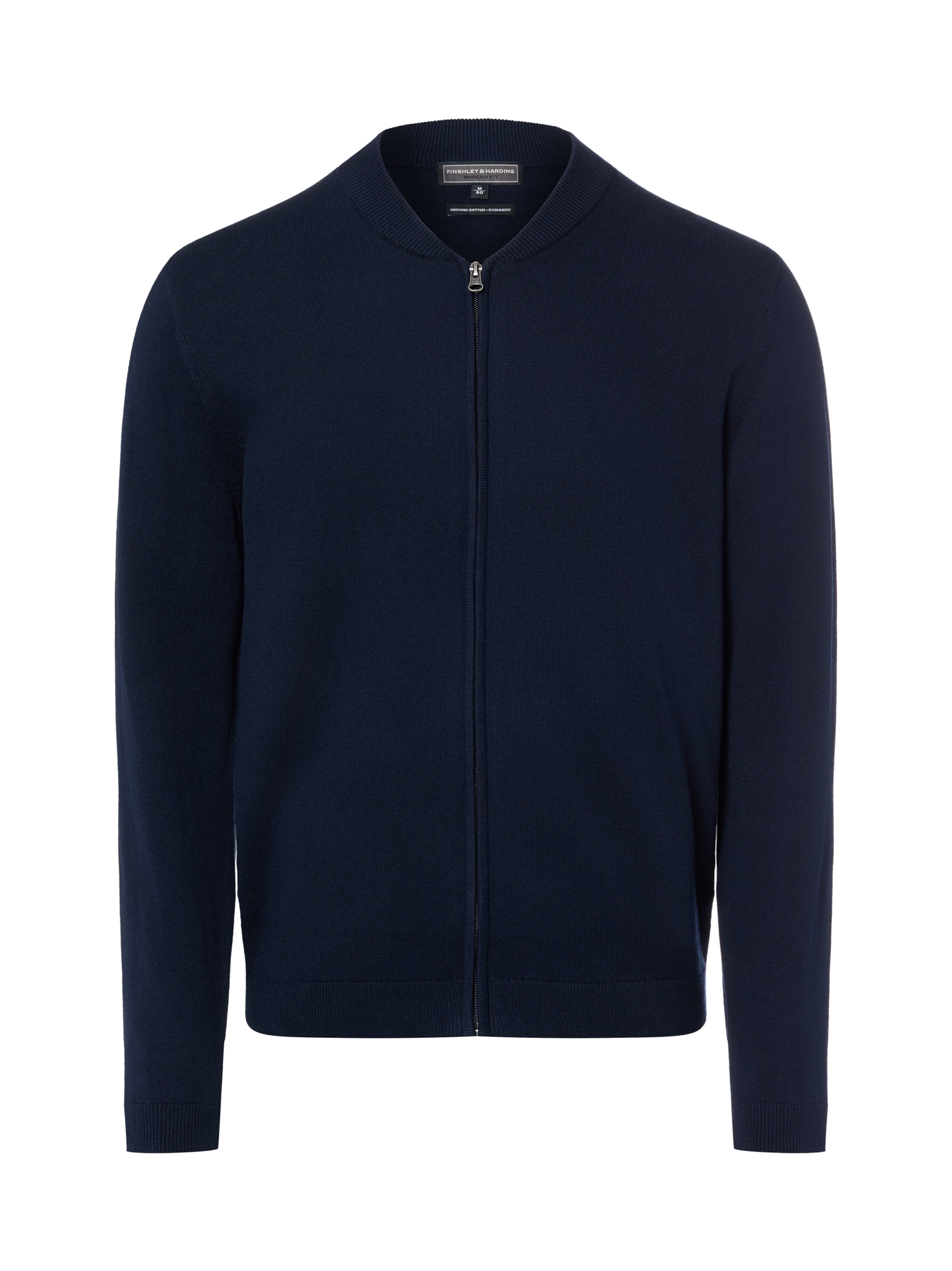 Finshley & Harding Strickjacke in Blau: Vorderseite