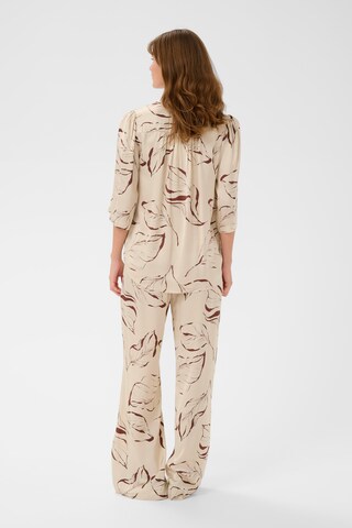 Chemisier 'SLClero' SOAKED IN LUXURY en beige