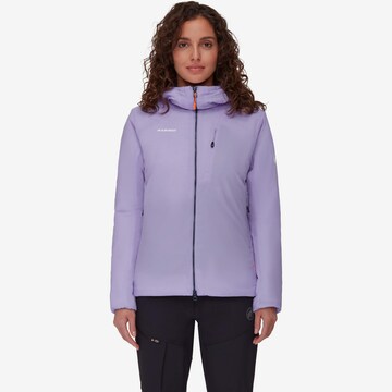 MAMMUT Outdoor Jacket 'Rime Flex' in Purple: front