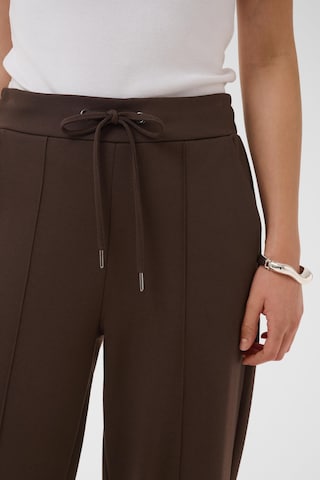 Kaffe Loosefit Hose 'Jenny' in Braun