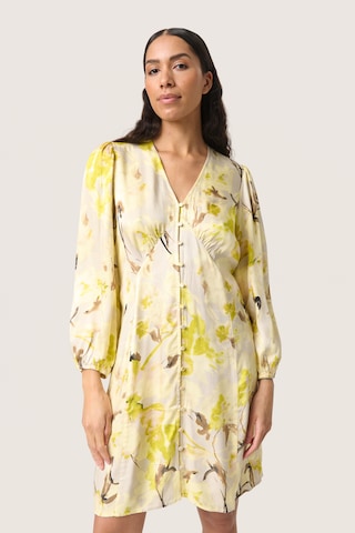 SOAKED IN LUXURY - Vestido 'SLBecca' en amarillo: frente