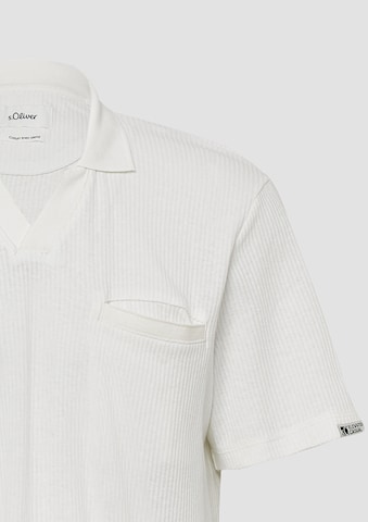 T-Shirt s.Oliver en blanc