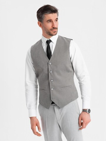 Ombre Vest in Grey
