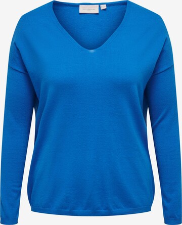 ONLY Carmakoma - Jersey en azul: frente