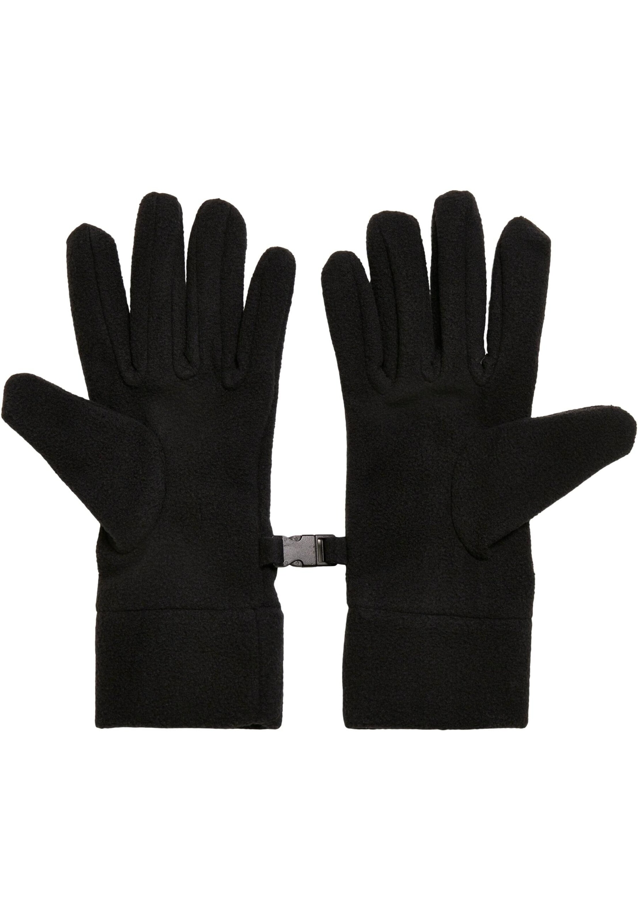 Urban Classics Full finger gloves 'Hiking Polar' in Black