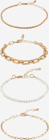 ABOUT YOU Bracelet 'Lilian' in Gold: front