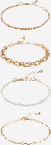 ABOUT YOU Bracelet 'Lilian' in Gold: front