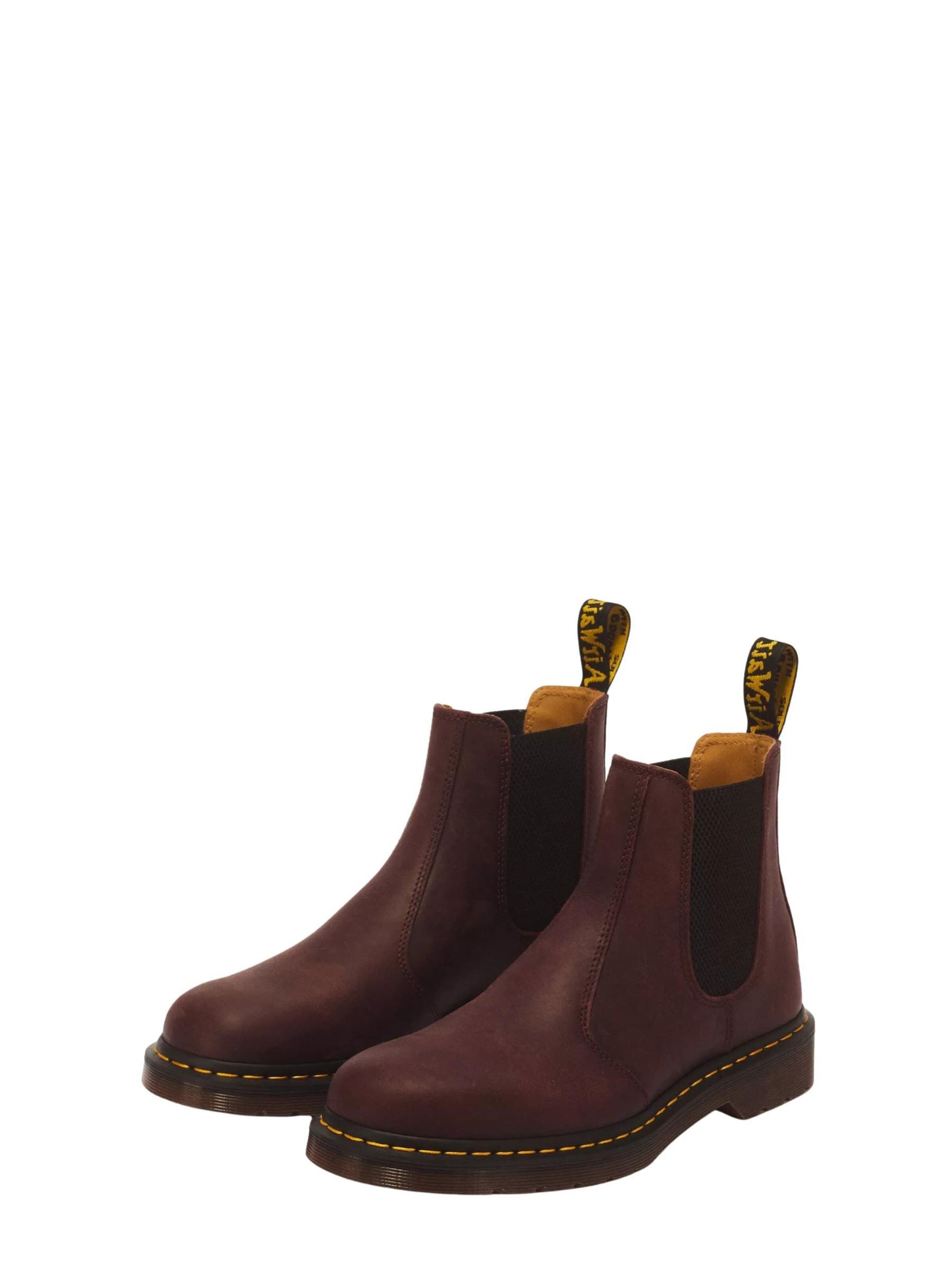 Boots chelsea 'Beatles 2976 YS' di Dr. Martens in rosso