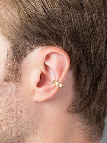 YParis - Pendientes 'Ear cuff Loki G' en oro