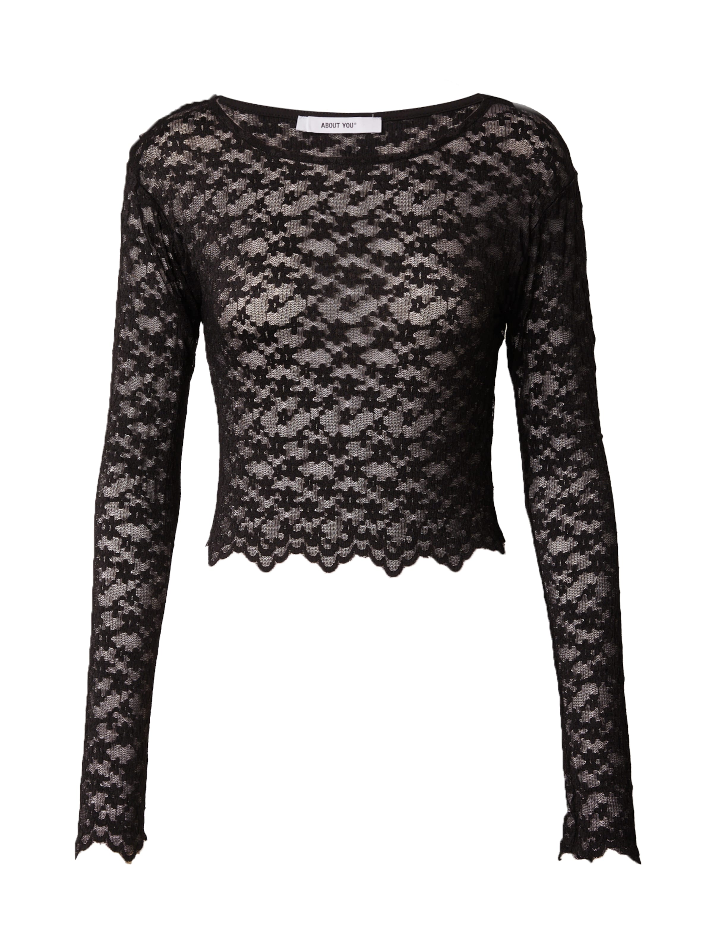 ABOUT YOU Shirts 'Shari' i sort: forside