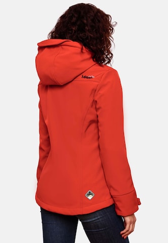 MARIKOO Weatherproof jacket 'Kleine Zicke' in Red