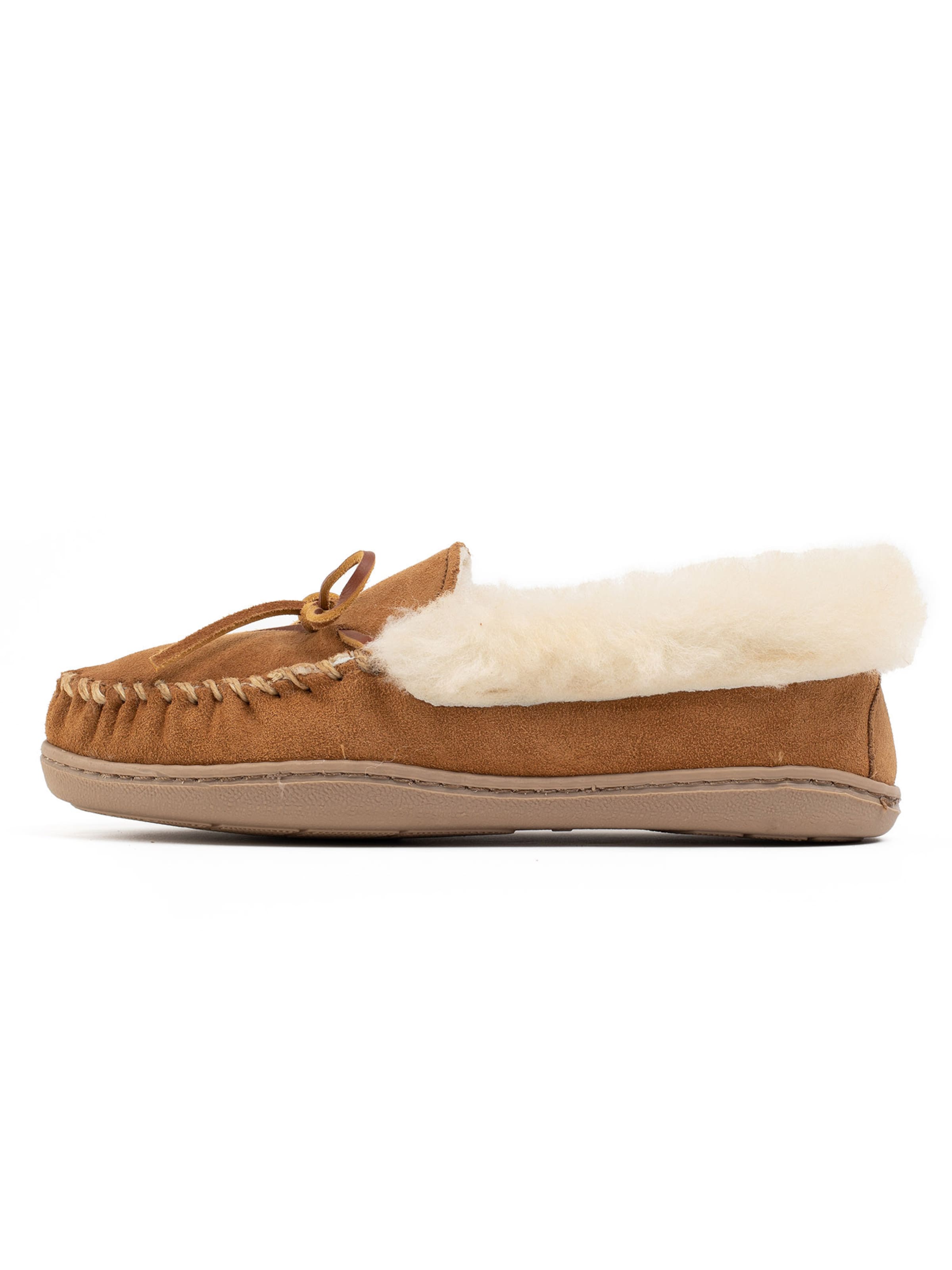 Minnetonka Mokaszin 'Alpinsheepskin' - barna: elől