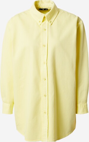 Camicia da donna 'Rissey' di LTB in giallo: frontale