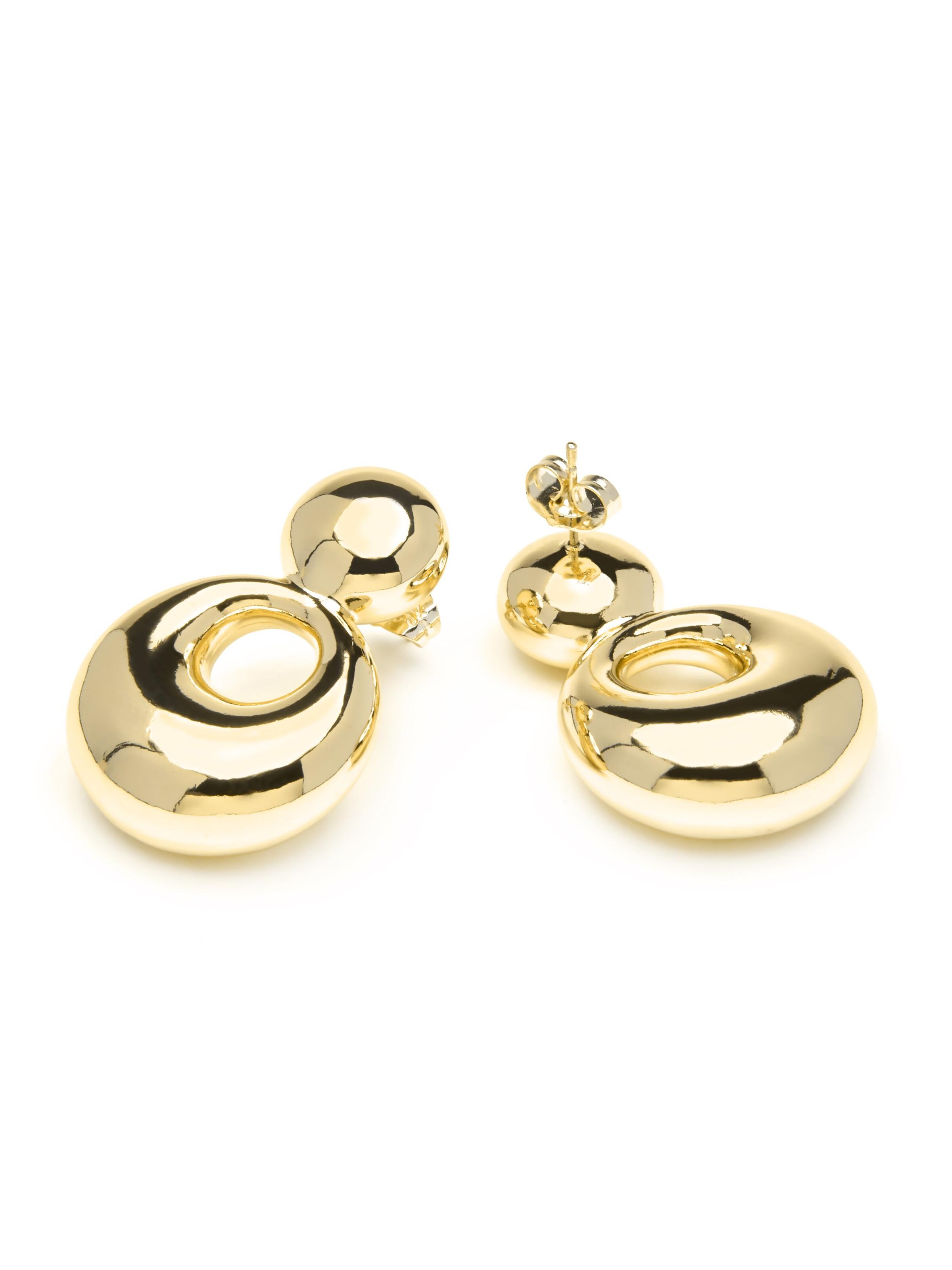 Luxenter - Pendientes 'Sisma' en oro