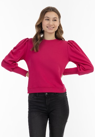 MYMO Sweatshirt in Roze: voorkant