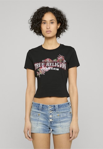True Religion Tričko – černá: přední strana