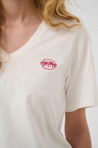 CULTURE - Camiseta 'CUliba Gith' en blanco