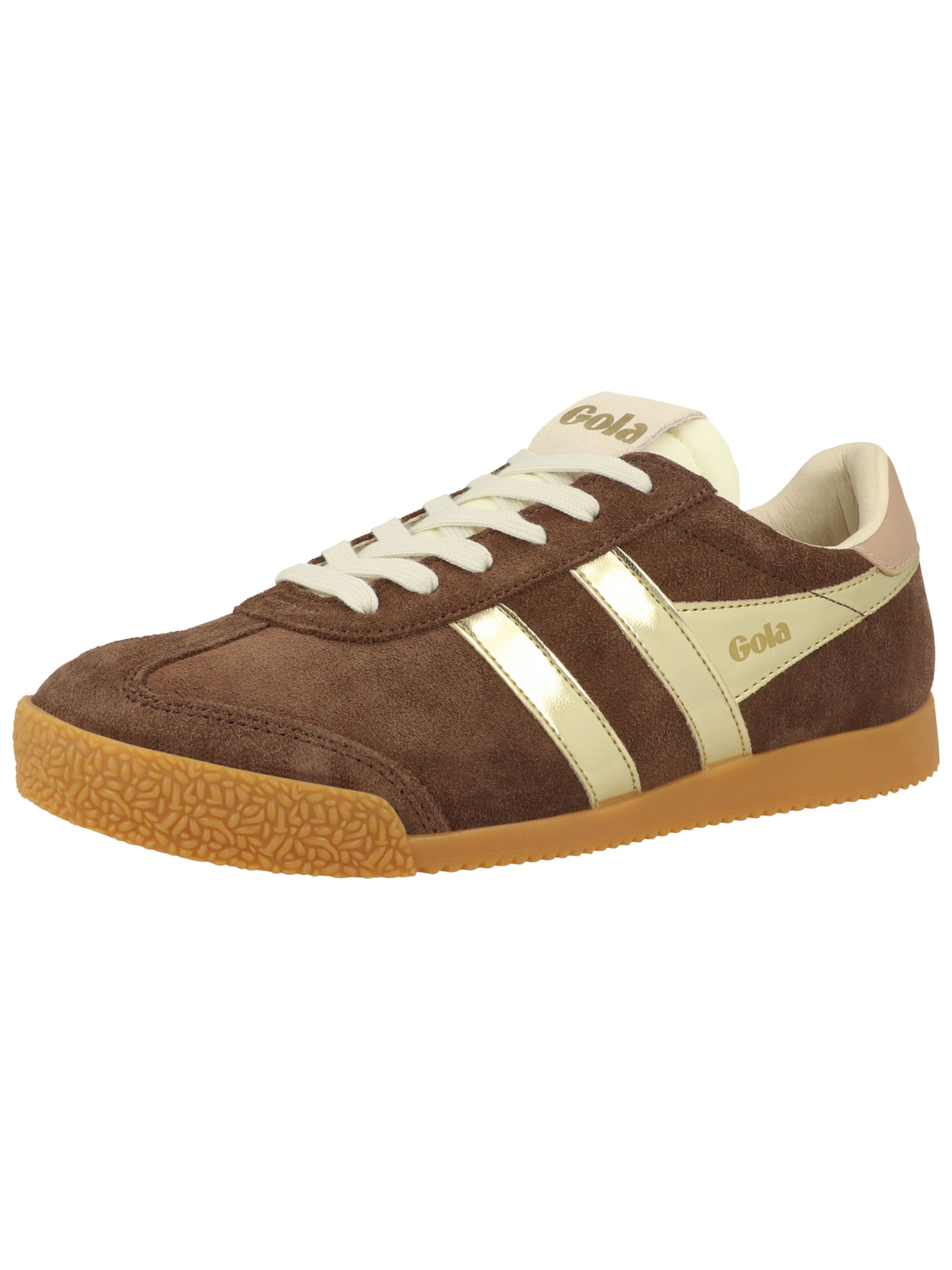 Gola Platform trainers 'Elan Glitz' in Brown: front