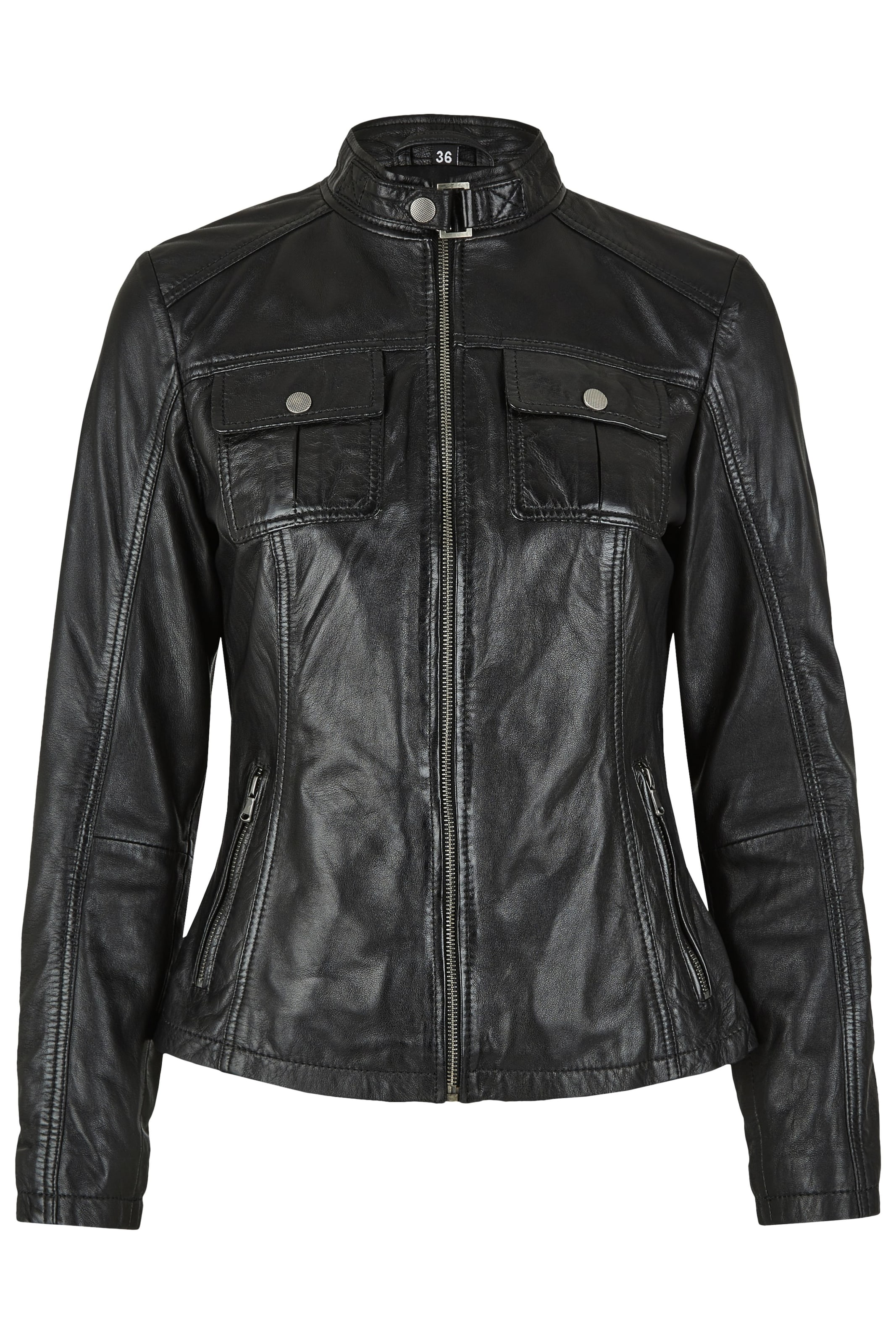 7ELEVEN Between-season jacket 'SEJanna' in Black: front