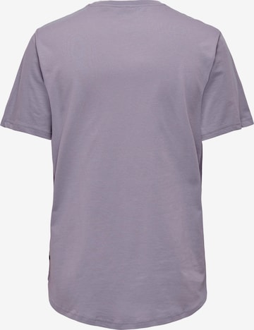 Only & Sons Regular Fit T-Shirt 'Matt' in Lila