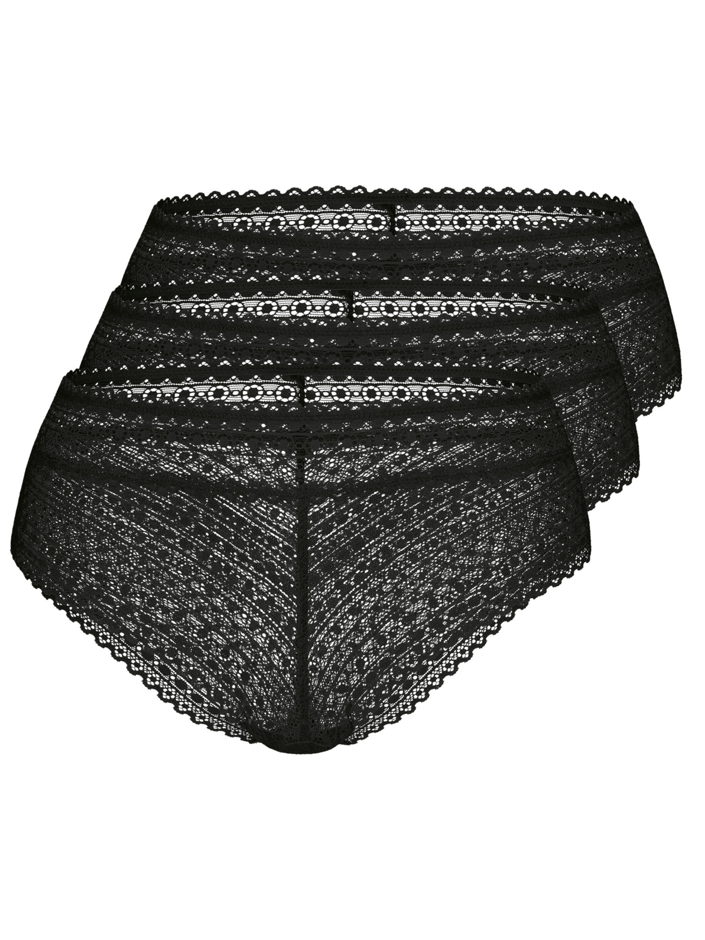 sassa Panty 'Tempting Passion'‌‌‌ in Schwarz: Vorderseite