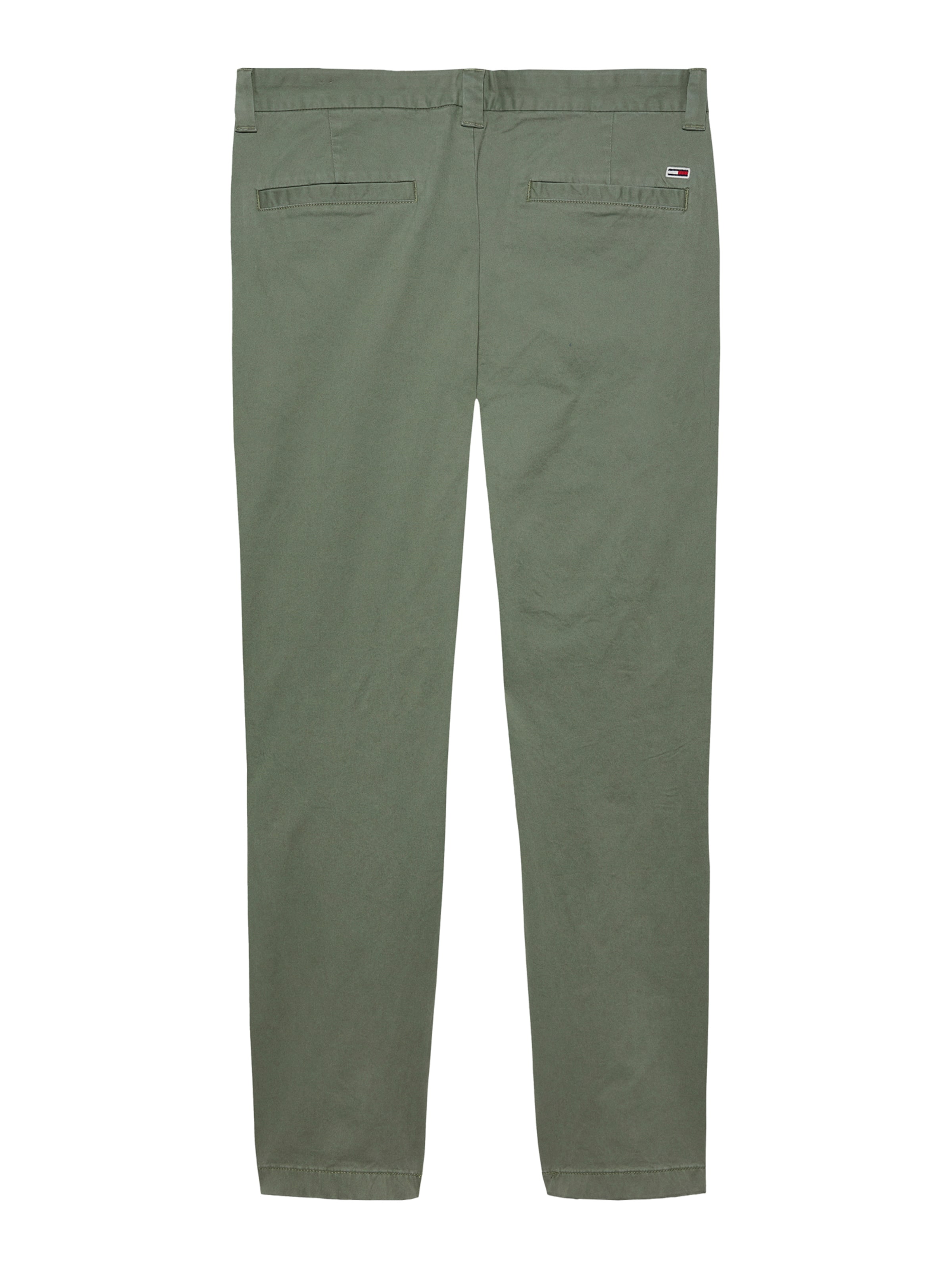 Tommy Jeans Štandardný strih Chino nohavice 'AUSTIN' - Zelená