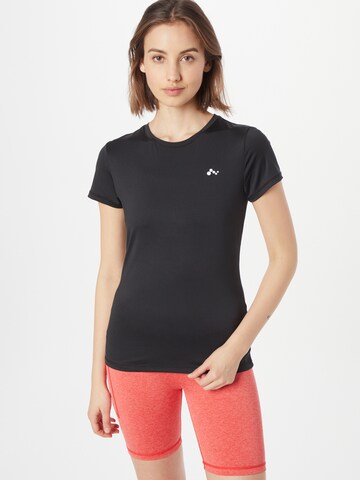 ONLY PLAY - Camiseta funcional 'CARMEN' en negro: frente