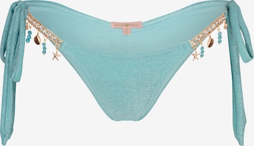 Moda Minx Σλιπ μπικίνι σε μπλε: μπροστά