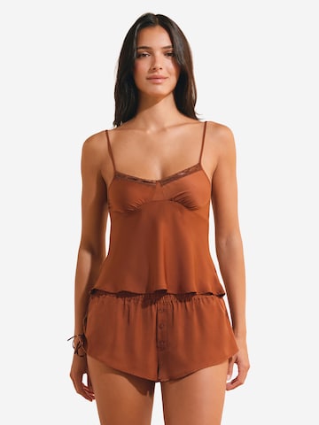 Camicia da notte 'Robin' di ETAM in grigio: frontale