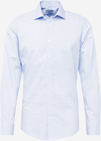Bruun & Stengade Regular fit Overhemd in Blauw: voorkant