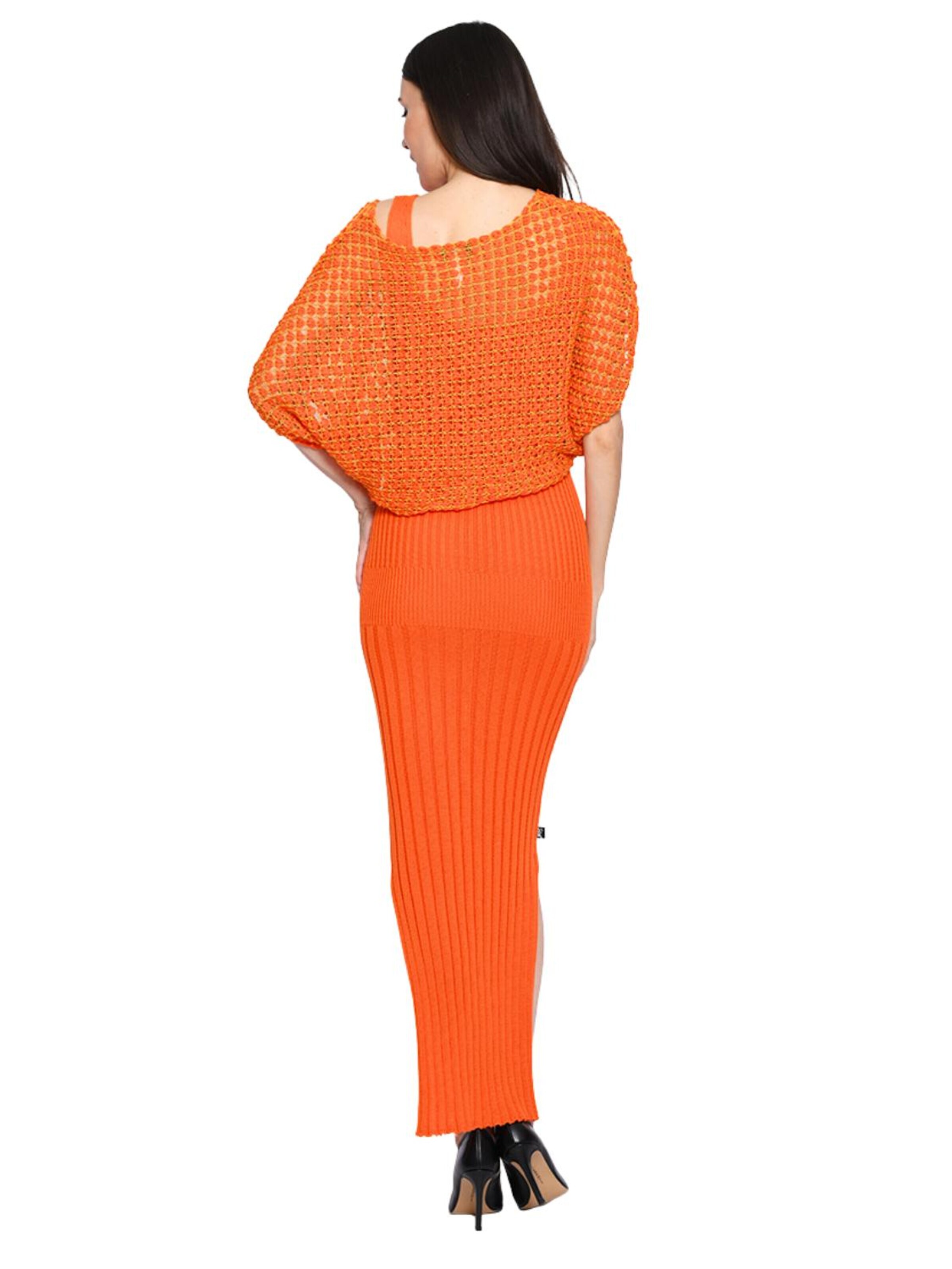 Süel knitwear - Top de punto 'Summer 3D' en amarillo