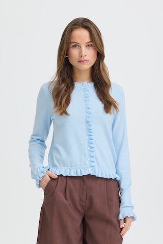 b.young - Cárdigan 'BYXMARSINE' en azul: frente