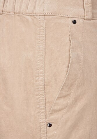 STREET ONE Loosefit Hose in Beige