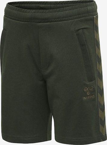 Hummel Regular Shorts in Grün: predná strana
