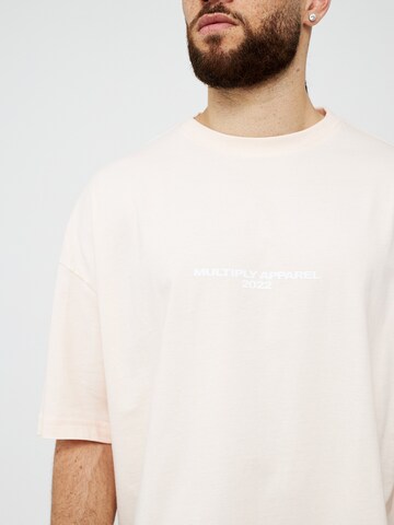 Multiply Apparel T-shirt i beige