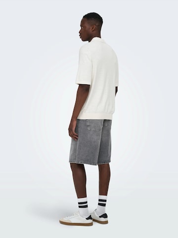 pilka Only & Sons „Baggy“ Džinsai 'ONSCARL'