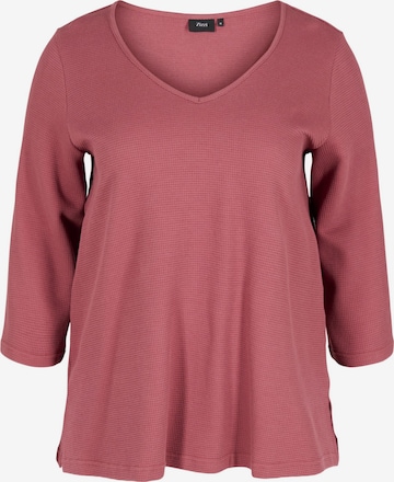 Zizzi - Blusa 'Ehanin' em vermelho: frente