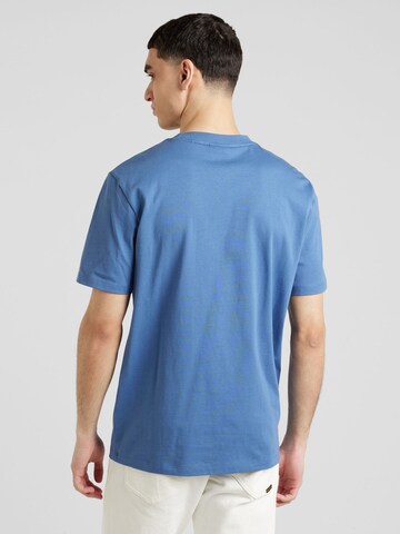 HUGO T-Shirt 'Daqerio' in Blau
