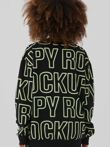Rockupy Sweatshirt 'Stacy' in Schwarz