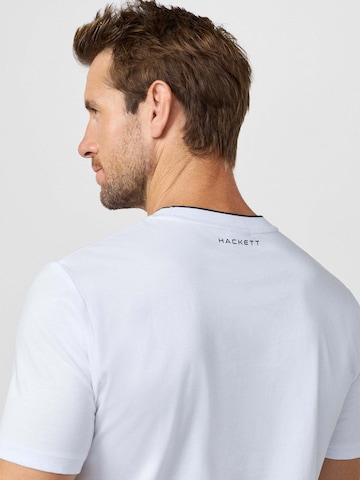 T-Shirt 'Essential' Hackett London en blanc