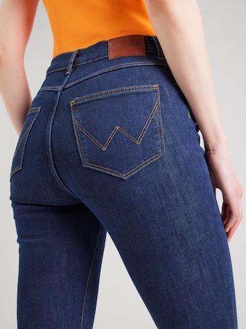 WRANGLER Úzky strih Džínsy - Modrá
