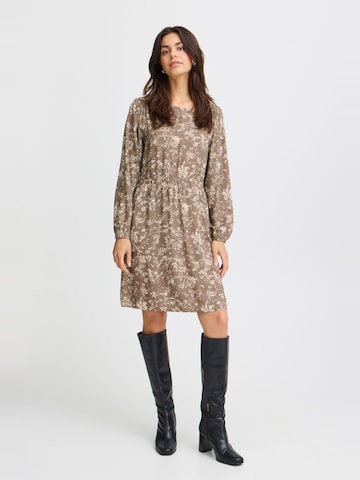 Robe 'Flowy' Fransa en marron